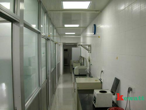 細胞培育室走廊