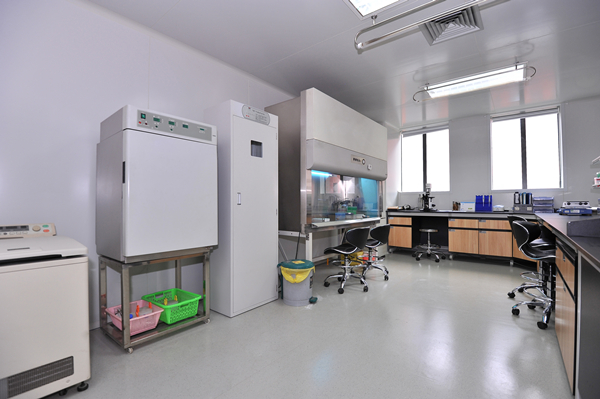 PCR實驗室產物分析區