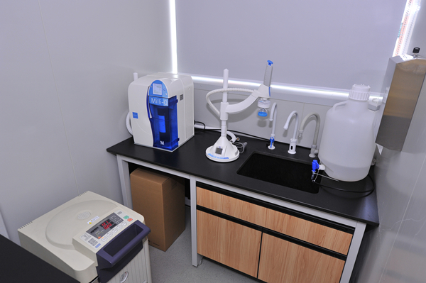 HIV實驗室洗手區